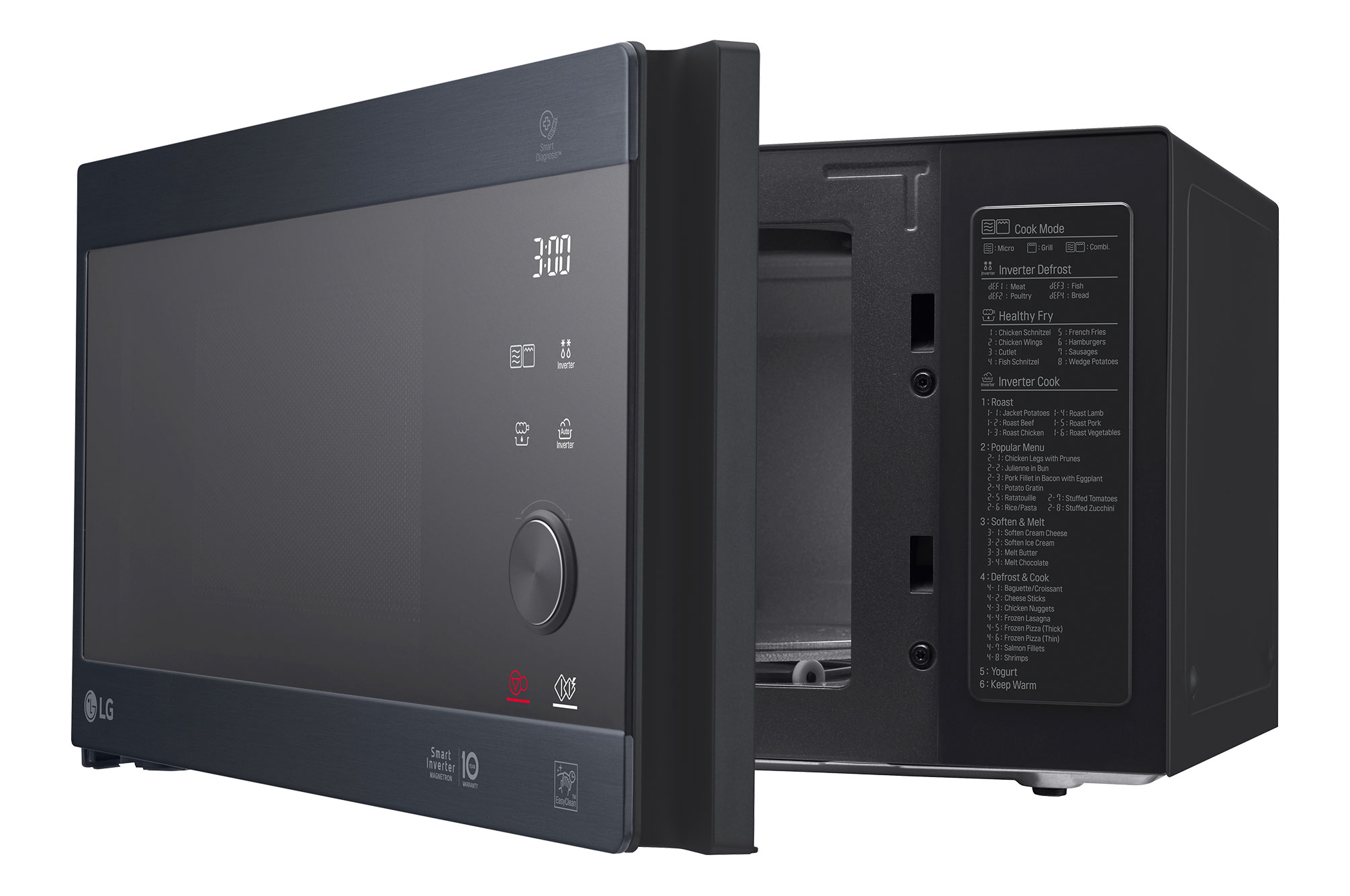 LG 25L NeoChef™ Smart Inverter Grill Microwave Oven — view 6