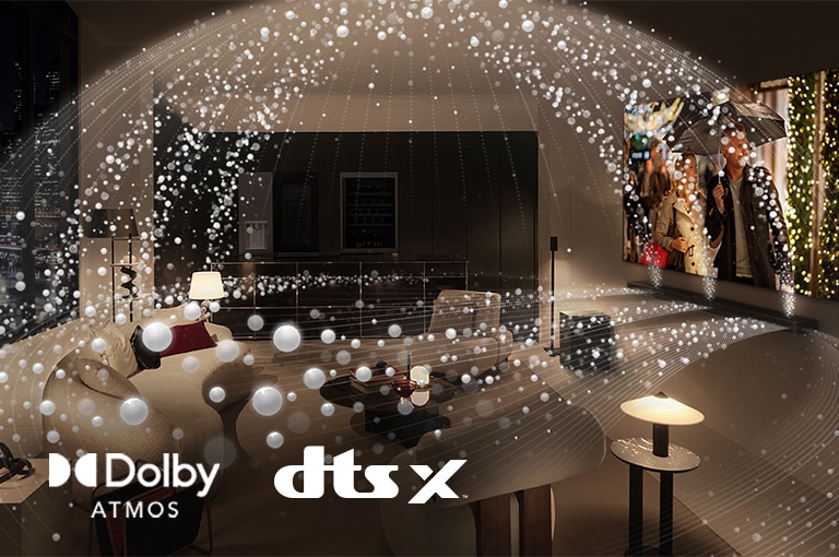 Dolby Atmos & DTS:X — Overhead Surround Sound